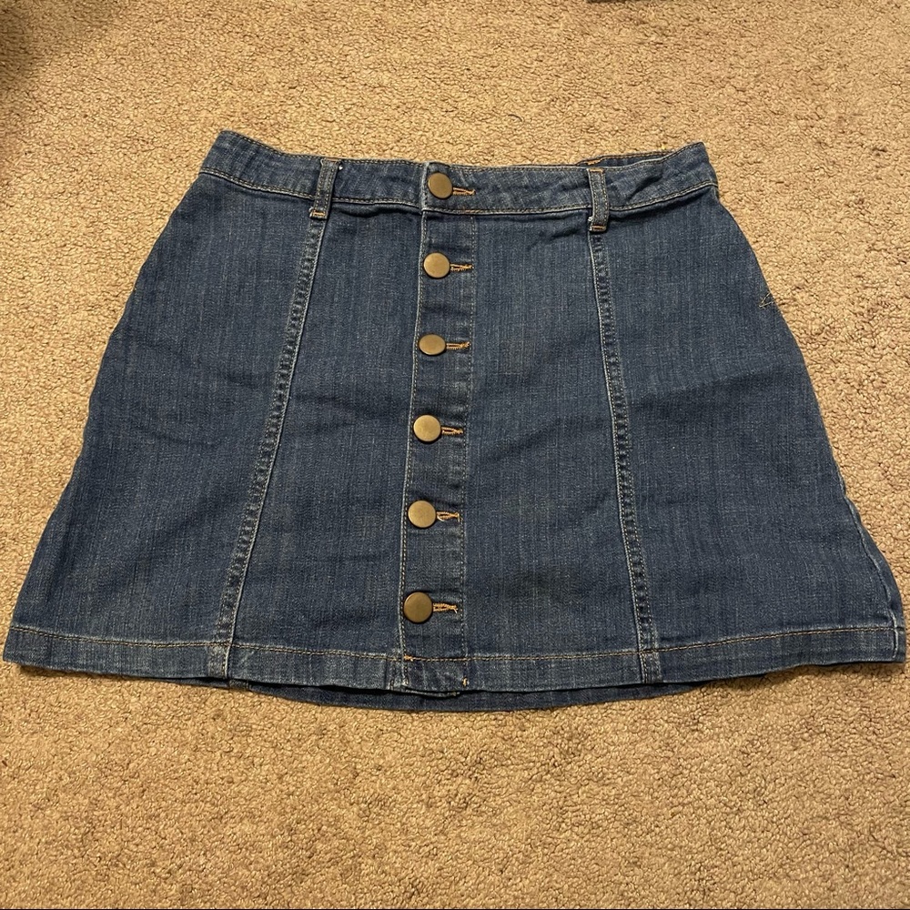 Denim skirt